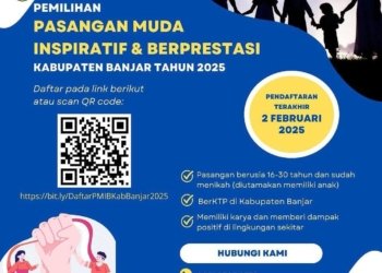 Disbudporapar Lakukan Seleksi Pasangan Muda Di Kabupaten Banjar
