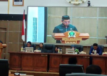 Pemberhentian Bupati Balangan 2021-2024 di Rapat Paripurna DPRD Balangan
