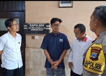 Polsek Liang Anggang Amankan Pelaku Penusukan di Tempat Wisata Dadakan Awang Peramuan