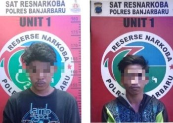Satresnarkoba Polres Banjarbaru Ringkus Pengedar Narkoba di Jalan P Suriansyah Ujung