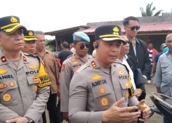 Polres Bitung Amankan Eksekusi Lahan Di Kelurahan Girian Indah