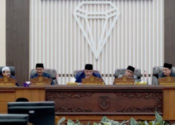 DPRD Kabupaten Banjar Gelar Rapat Paripurna Terkait Transisi Bupati dan Wakil Bupati