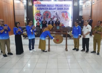 Kejurda Antar Pelajar Kabupaten Banjar Resmi Dibuka, 211 Atlet Berlaga