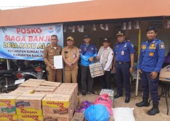 Banjir Masih Mengancam! Pemerintah Kabupaten Banjar Terus Salurkan Bantuan