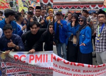 PMII Martapura Geram! Minimarket Menjamur, Warung Rakyat Terancam Mati, Siap Gelar Aksi Besar-besaran