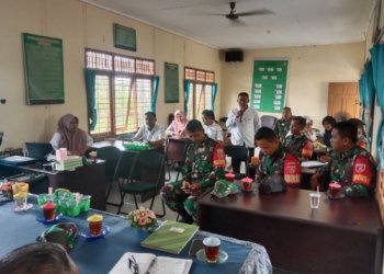 Danpos Koramil Martapura Hadiri Rakor Optimalisasi Lahan Pertanian, Dukung Program Asta Cita Pemerintah
