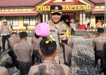 15 Bintara Remaja Siap Bertugas di Tapteng, Kapolres: Layani Masyarakat dengan Hati
