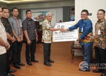 Bupati Asahan Terima Audiensi PT Bank Sumut Cabang Kisaran, Serahkan CSR Senilai Rp 274 Juta