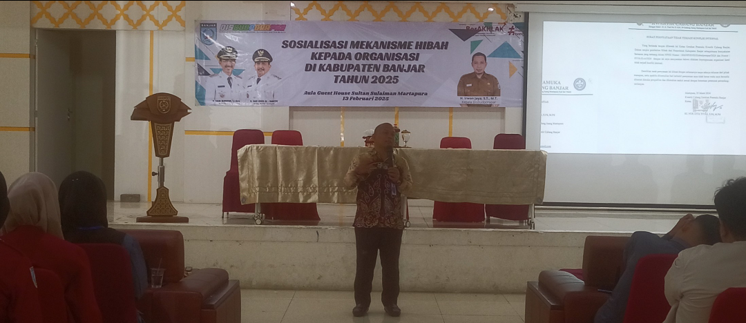 Pemkab Banjar Sosialisasikan Mekanisme Hibah: Peluang Besar bagi Organisasi Kepemudaan