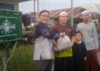 PCNU Kabupaten Banjar Salurkan Bantuan untuk Warga Terdampak Banjir