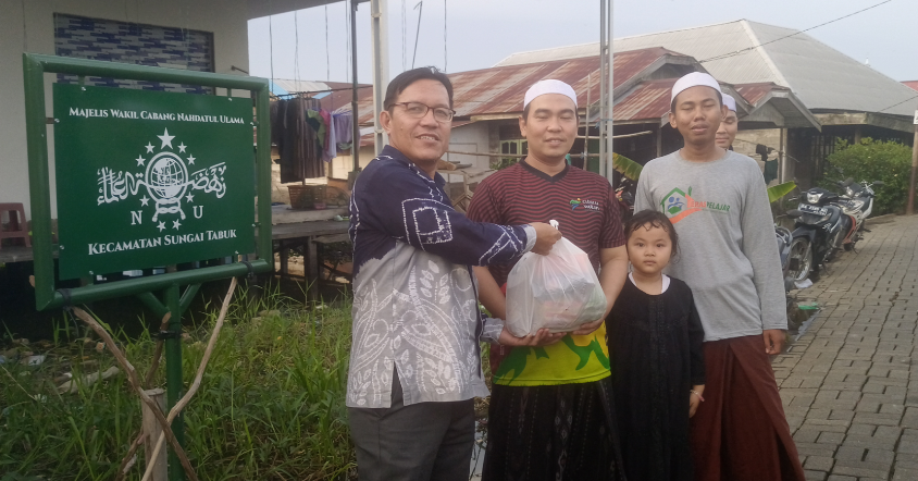 PCNU Kabupaten Banjar Salurkan Bantuan untuk Warga Terdampak Banjir