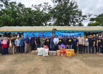 Bappedalitbang Kabupaten Banjar Serahkan Bantuan Banjir