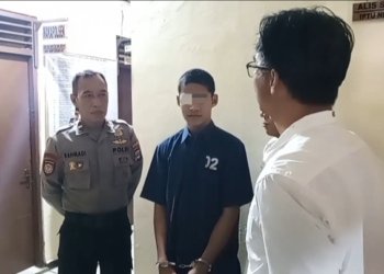 Incar Kendaraan Yang Tak Dikunci Stang, Polsek Liang Anggang Amankan Pelaku Curanmor
