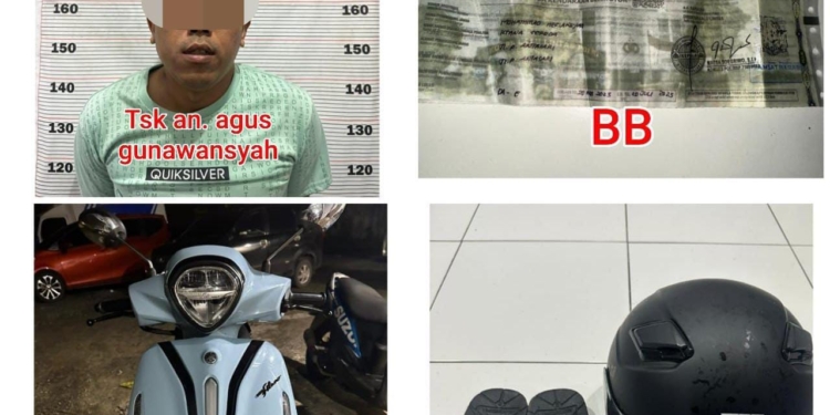 Sempat Kabur, Satreskrim Polres Banjarbaru Ringkus Cepat Pelaku Curanmor
