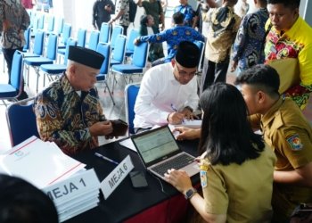 Bupati dan Wakil Bupati Kotabaru terpilih Ikuti Registrasi dan MCU di Kemendagri