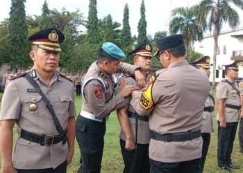Tiga Pejabat di Polres Banjarbaru Dirotasi, Kapolres: Tingkatkan Pelayanan