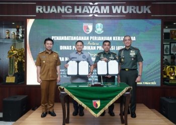 Kodam V/Brawijaya dan Pemprov Jatim Perpanjang Kerjasama Pendidikan, Cetak Generasi Muda Berdaya Saing