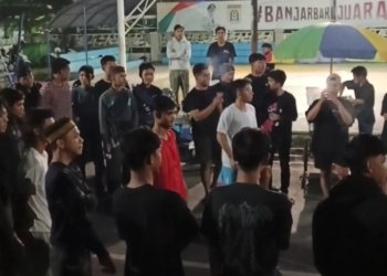 Balap Lari! Diduga Jadi Ajang Perjudian Sekelompok Remaja
