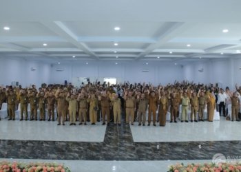 Momen Haru! Bupati Asahan H. Surya, B.Sc Pamit, Titip Pesan untuk ASN dan Honorer