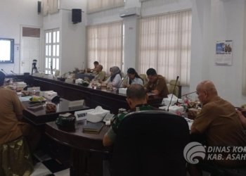 Pemkab Asahan Ikuti Rakor Pengendalian Inflasi dan Teken MoU Pengawasan Perizinan