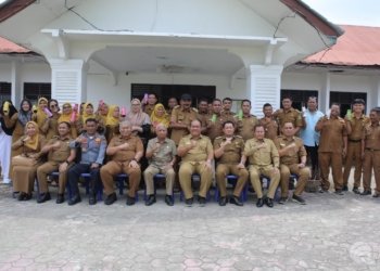 Bupati Asahan Pamit, Harapkan Aparatur Kecamatan Dukung Pemimpin Baru