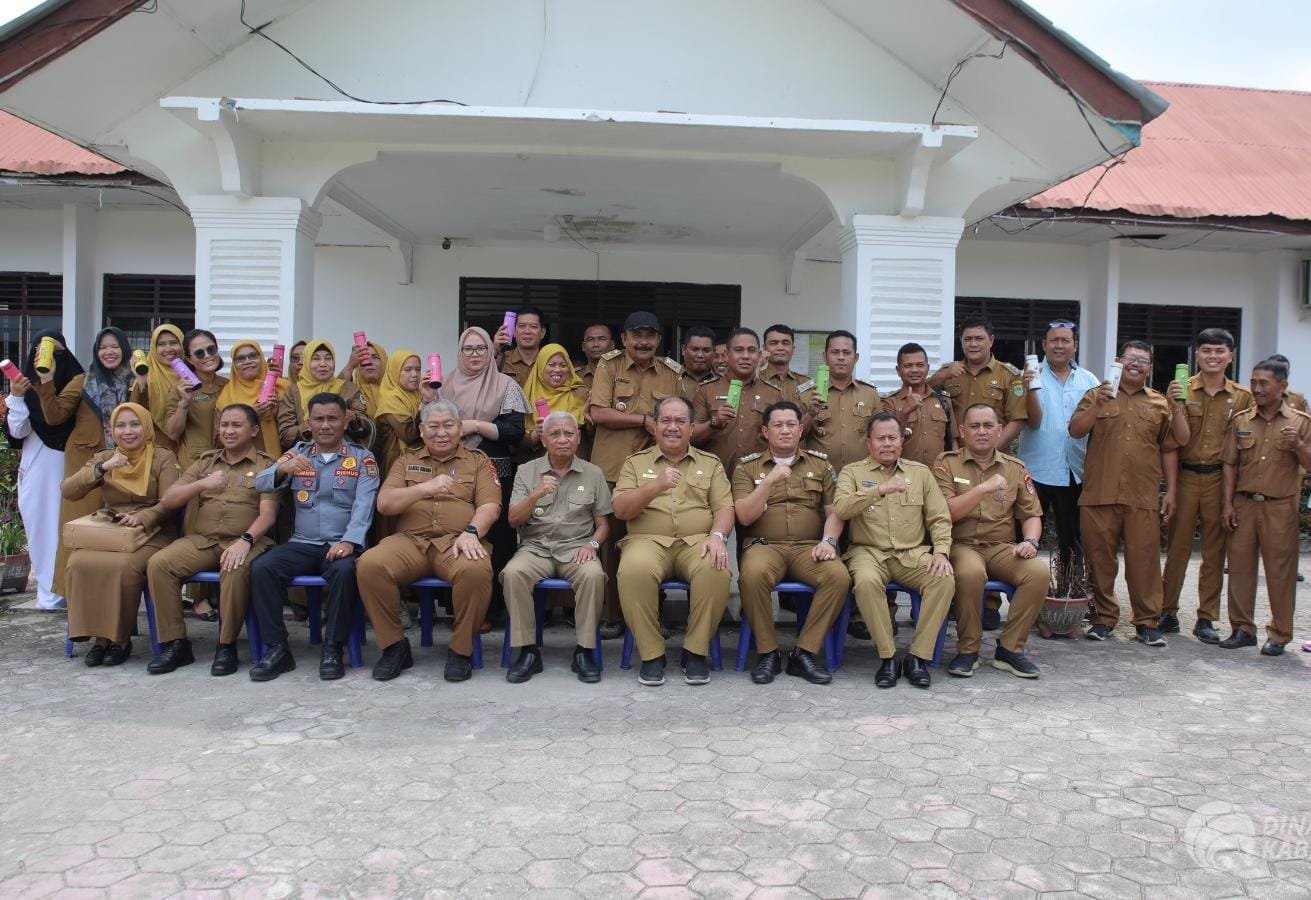 Bupati Asahan Pamit, Harapkan Aparatur Kecamatan Dukung Pemimpin Baru