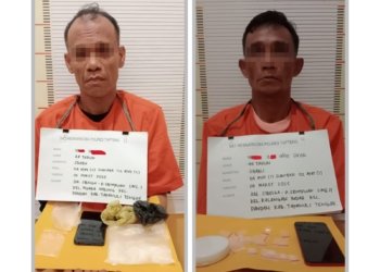 Dua Pengedar Sabu di Tapteng Diciduk Polisi, Salah Satunya Residivis