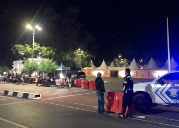 Petugas Gabungan Berhasil Bubarkan Aksi Balap Liar di Banjarbaru