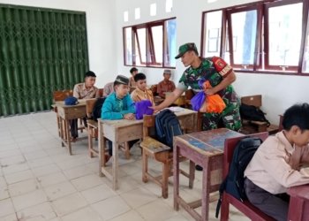 Kodim 1022 Tanah Bumbu Kawal Program Makanan Bergizi Gratis