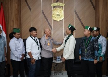 Kapolda Kalsel Sambut Audiensi HMI Provinsi Kalsel, Ajak Mahasiswa Sampaikan Aspirasi Secara Damai