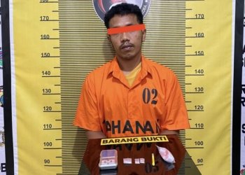 Lagi! Residivis JMN Ditangkap Polres Sibolga, Simpan Sabu di Lemari Rumahnya