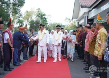 Sambutan Meriah! Marhaban dan Doa Iringi Kedatangan Bupati dan Wakil Bupati Asahan