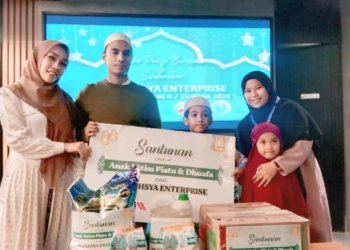 Tebar Kebaikan, Arafahsya Enterprise Buka Puasa Bersama Hingga Berbagi Takjil Kepada Anak Yatim