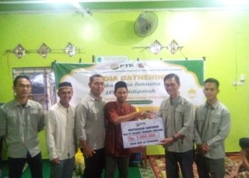 PT. PTK Bersama PWI Kotabaru Berbagi Kebahagiaan Untuk Anak LKSA Al-Istiqomah