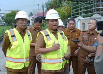 Wakil Bupati Asahan Tinjau Pemeliharaan Jalan Senilai Rp5 Miliar, Pastikan Kualitas Pengerjaan