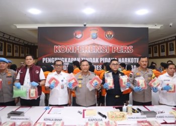 Batam Gempar, 94,5 Kg Sabu & Ribuan Butir Ekstasi Digagalkan, 26 Tersangka Dibekuk