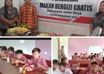 Desa Werot Sukseskan Program Makanan Bergizi Gratis, Anak-Anak Sekolah Antusias