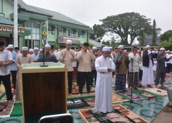 Kodim 1006/Banjar Gelar Sholat Idul Fitri Bersama Masyarakat, Perkuat Kebersamaan