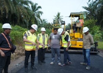 Dorong Ekonomi Desa, Wakil Bupati Asahan Tinjau Langsung Peningkatan Infrastruktur Jalan Urung Pane – Silo Maraja