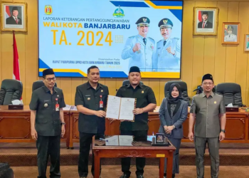 DPRD Banjarbaru Gelar Rapapurna LKPJ Tahun 2024