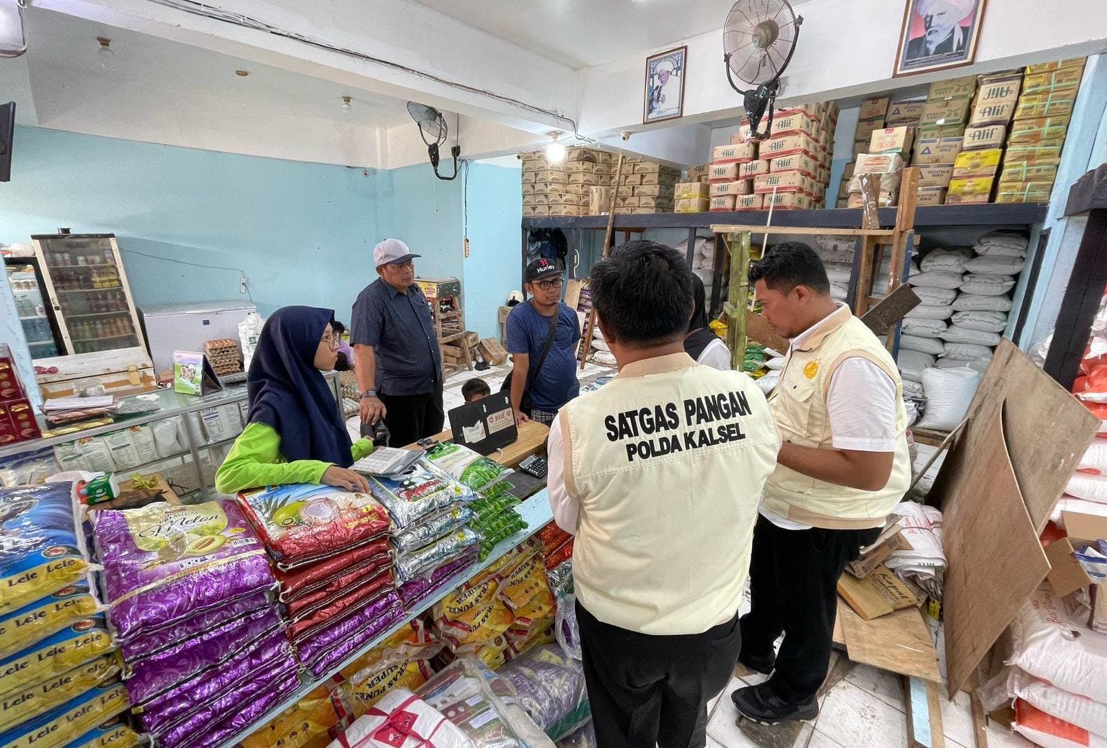 Satgas Pangan Polda Kalsel Cek Stok dan Harga Sembako Selama Ramadhan