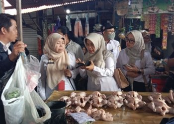 TPID & Disdagperin Banjarbaru Monitoring Pasar Tradisional-Ritel Modern