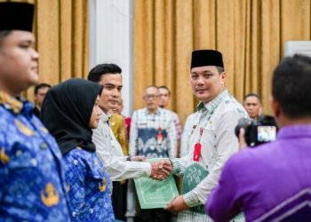 Walikota Aditya Ambil Sumpah Janji ASN: Tolong Jaga Nama Baik Banjarbaru