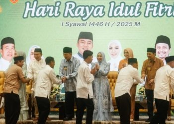 Suasana Hangat dan Penuh Keakraban Warnai Open House Gubernur Kalsel di Hari Kedua Lebaran