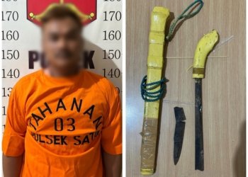 Bacok Suami-istri Di Tanah Bumbu, Pria Ini Dibekuk Di Tapin Setelah Kabur Berbulan-bulan