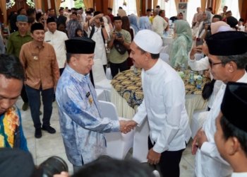 Bupati Banjar Hadiri Open House Gubernur Kalsel, Pererat Sinergi Demi Kemajuan Daerah