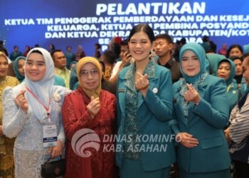 Yusnila Indriati Taufik Resmi Dilantik Jadi Ketua TP PKK, Posyandu dan Dekranasda Asahan: Siap Jalankan Amanah, Dukung Visi Daerah