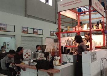 Tjap Abah! Kopi Enak dan Murah di Pasar Bauntung Banjarbaru
