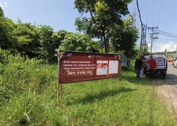 KPU Kalsel Gencar Pasang Spanduk Sosialisasi, Ajak Warga Banjarbaru Datang ke TPS