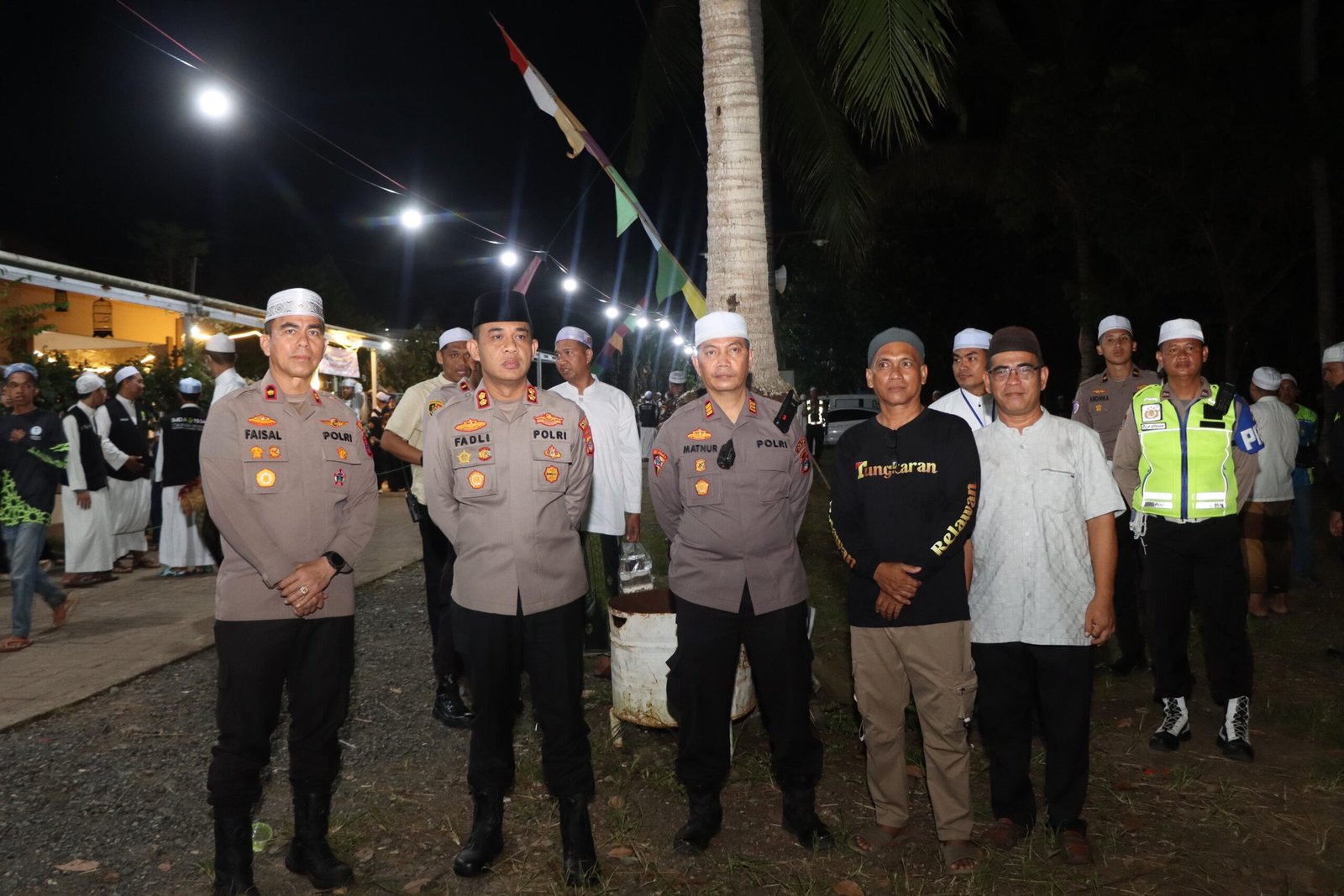 Ribuan Jamaah Padati Haul Ke-1 KH. Syaifuddin Zuhri, Polres Banjar Siaga Penuh Jaga Khidmat Acara